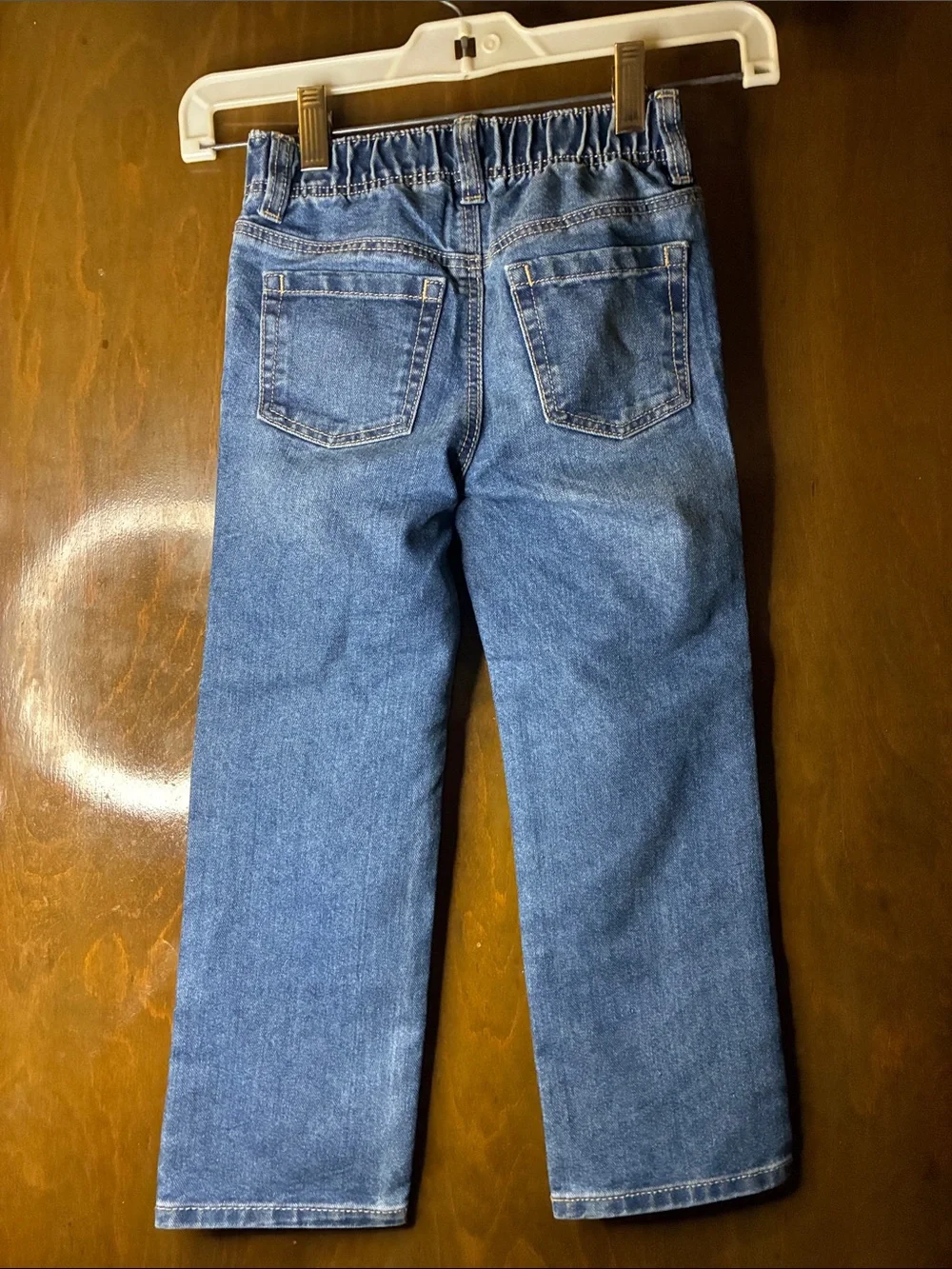 Classic Light Blue Kids' Straight-Leg Jeans